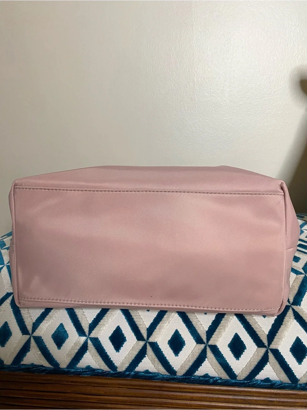 Kate Spade New York Watson Lane Maya Nylon Large Tote in Madison Rouge Pink - Picture 6 of 9